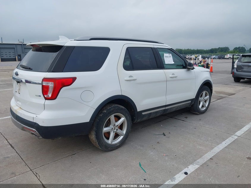 Vin: 1fm5k8d80gga29221, lot: 46379710, ford explorer xlt 20164