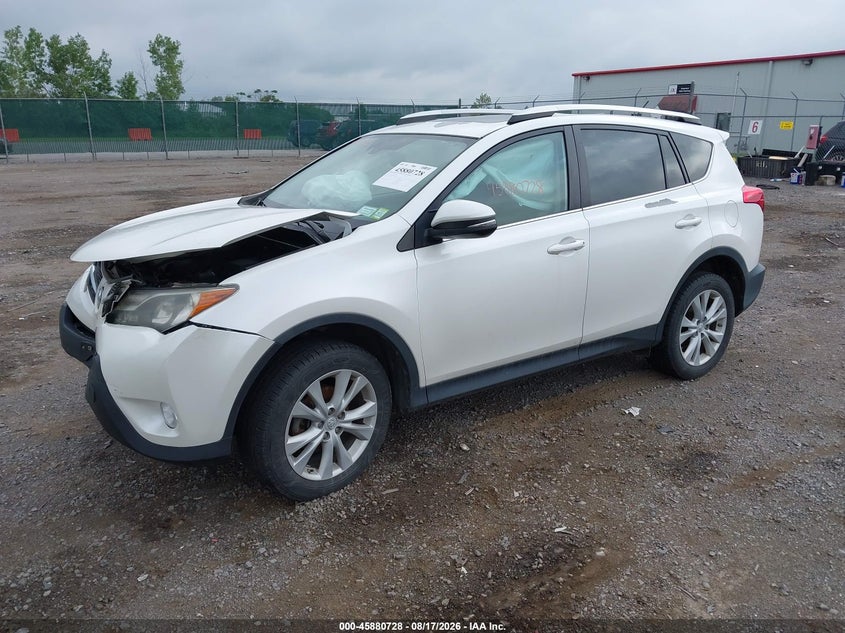 2014 Toyota RAV 4, Удар спереди, IAAI, VIN 2T3DFREVXEW214232 — фото 2