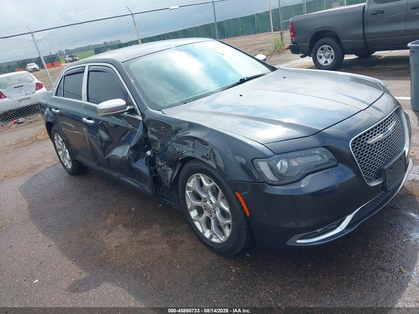 Vin: 2c3ccasg4hh513123, lot: 46379729, chrysler 300c platinum awd 20171