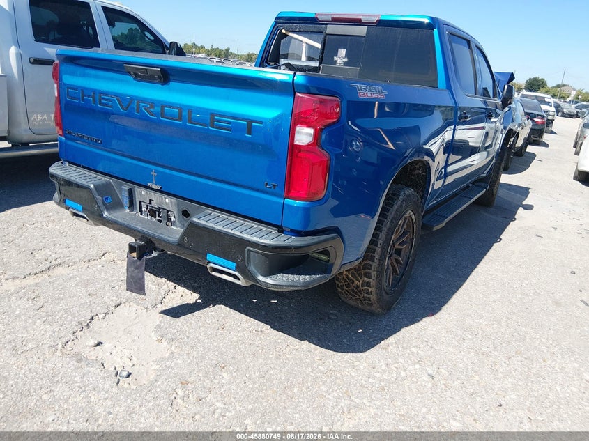 Vin: 3gcudfedxng623326, lot: 46379745, chevrolet silverado 1500 4wd  short bed lt trail boss 20224