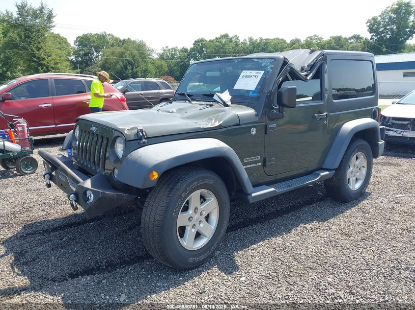 JEEP WRANGLER 2015 VIN 1C4AJWAGXFL588819