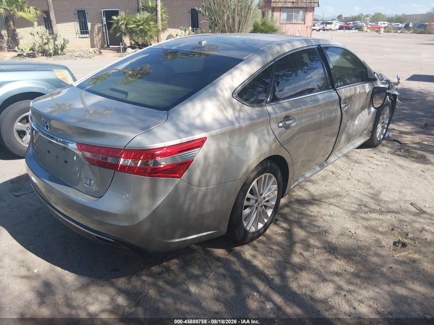 2014 TOYOTA AVALON SEDAN 2.5L I-4 DOHC, VVT, 156HP