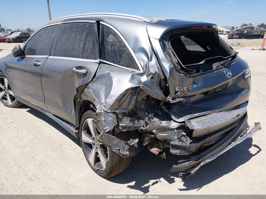 Vin: wdc0g5eb4kf507321, lot: 46379777, mercedes-benz glc 350e 4matic 20193
