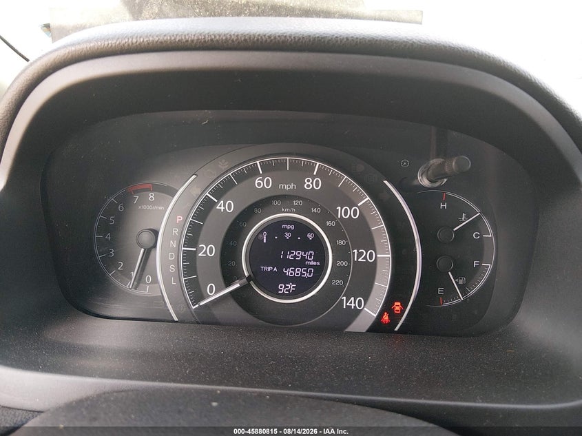 2015 HONDA CR-V auction photo 7