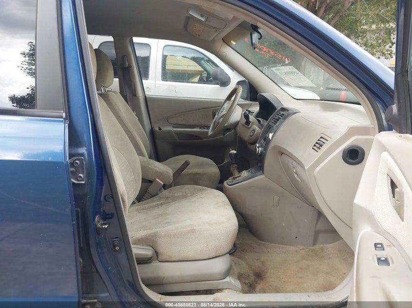 HYUNDAI TUCSON 2005 VIN KM8JM12B85U072315