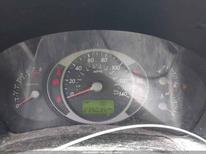 HYUNDAI TUCSON 2005 VIN KM8JM12B85U072315