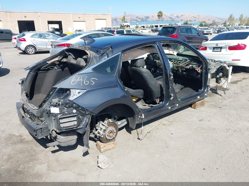 Vin: 19xfl1h89re006465, lot: 46379842, honda civic sport touring 20244