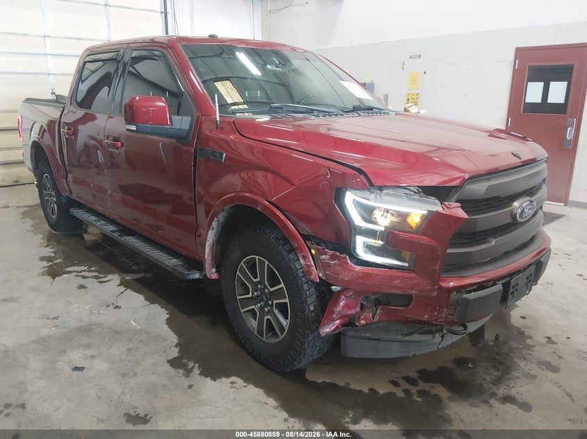 Vin: 1ftew1eg7hke37204, lot: 46379855, ford f-150 lariat 2017 img_1