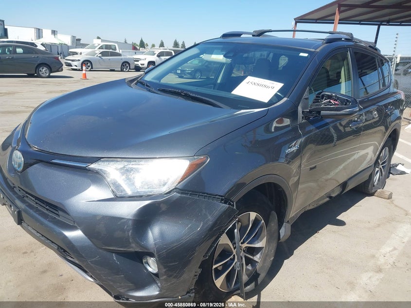 Vin: jtmrjrev5hd146427, lot: 46379865, toyota rav4 hv le/xle 20172