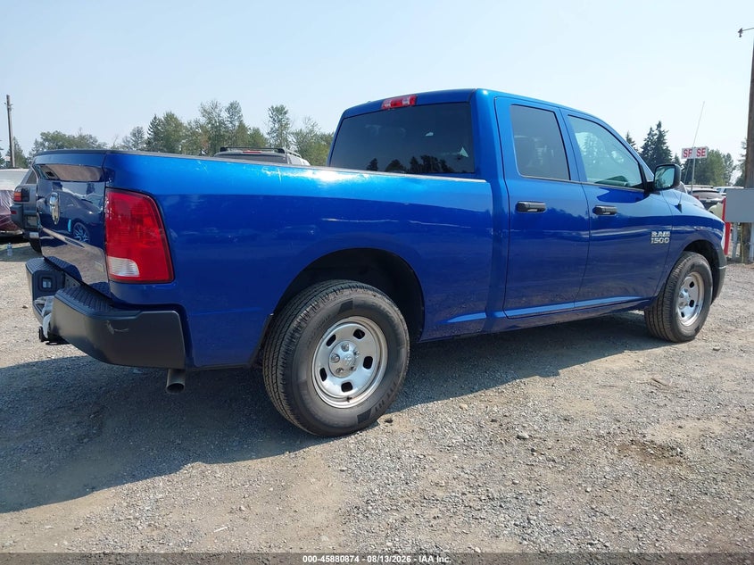Vin: 1c6rr6fg7hs833273, lot: 46379870, ram 1500 tradesman  4x2 6'4 box 20174
