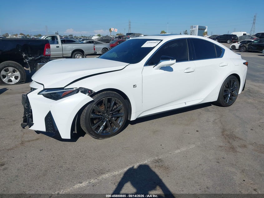 2024 LEXUS IS 350 auction photo 2