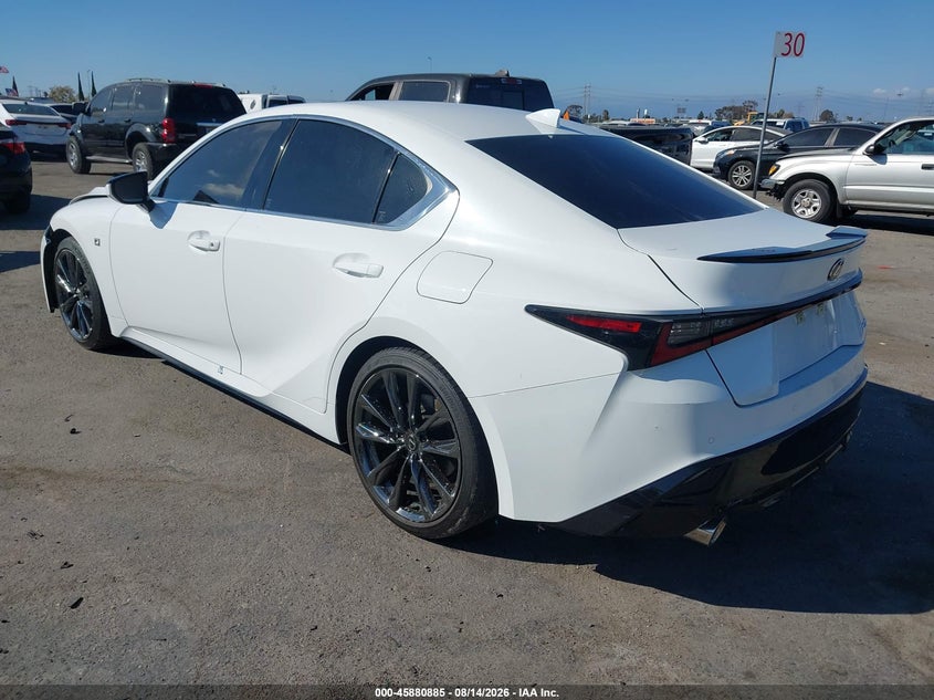 2024 LEXUS IS 350 auction photo 3