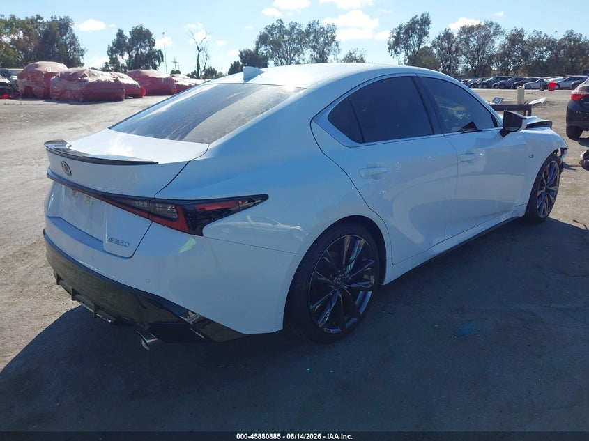 2024 LEXUS IS 350 auction photo 4
