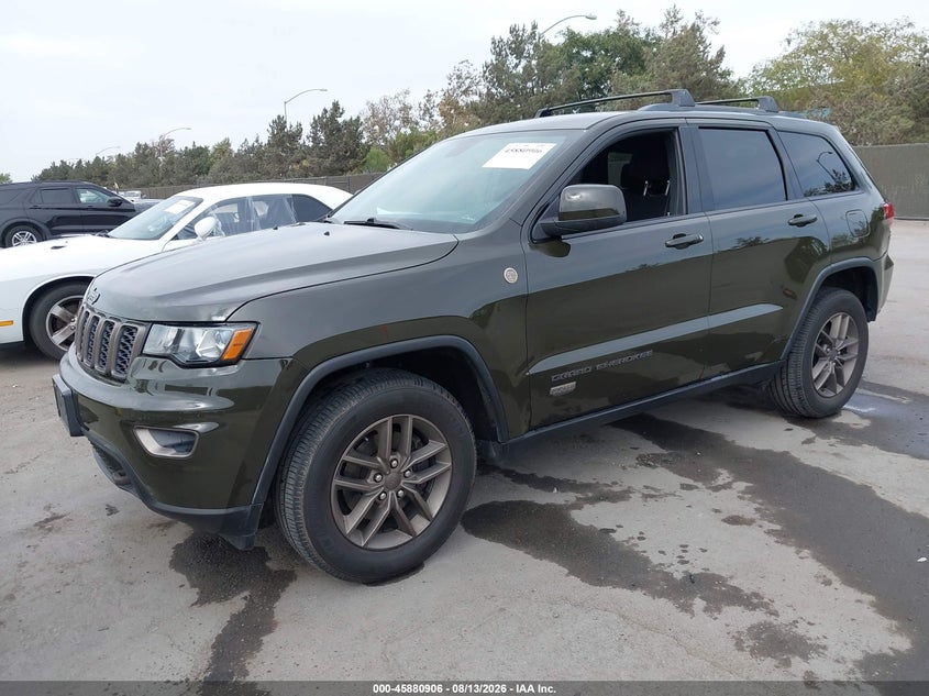 Vin: 1c4rjfag3gc456974, lot: 46379902, jeep grand cherokee 75th anniversary 20162