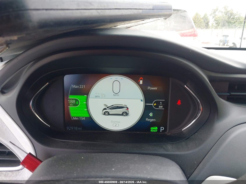 CHEVROLET BOLT EV 2017 VIN 1G1FW6S01H4190896