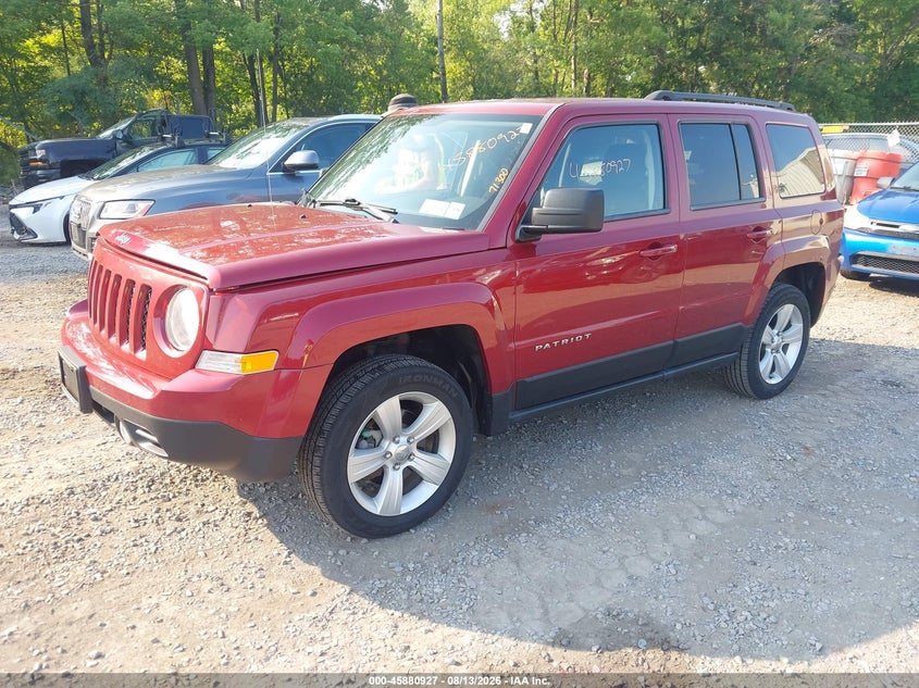 Vin: 1c4njrfb9dd121186, lot: 46379923, jeep patriot latitude 20132