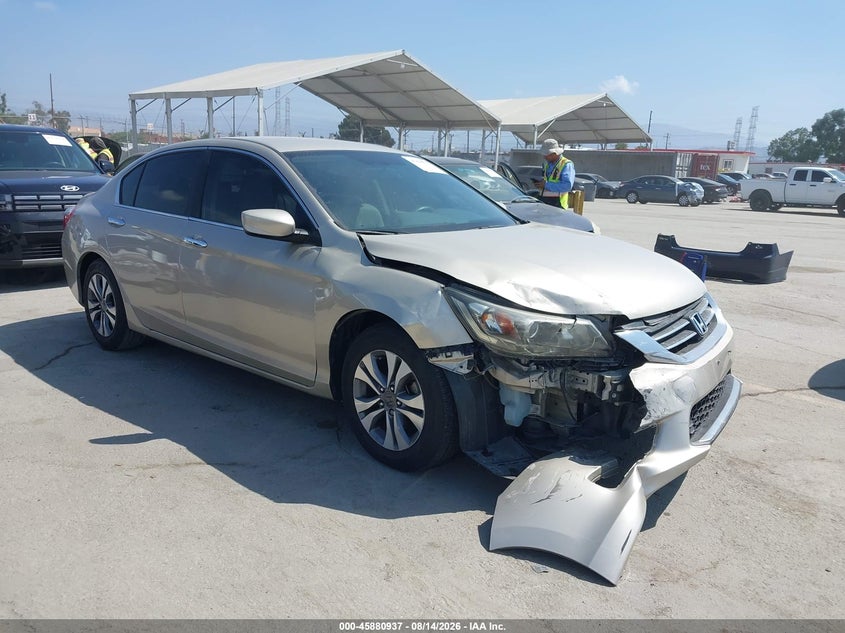 2014 Honda Accord Lx, Right Front, IAAI, VIN 1HGCR2F31EA031678