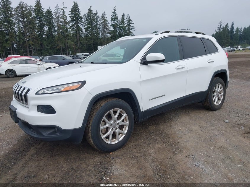 2018 Jeep Cherokee, Обычный износ, IAAI, VIN 1C4PJMCB7JD528659 — фото 2