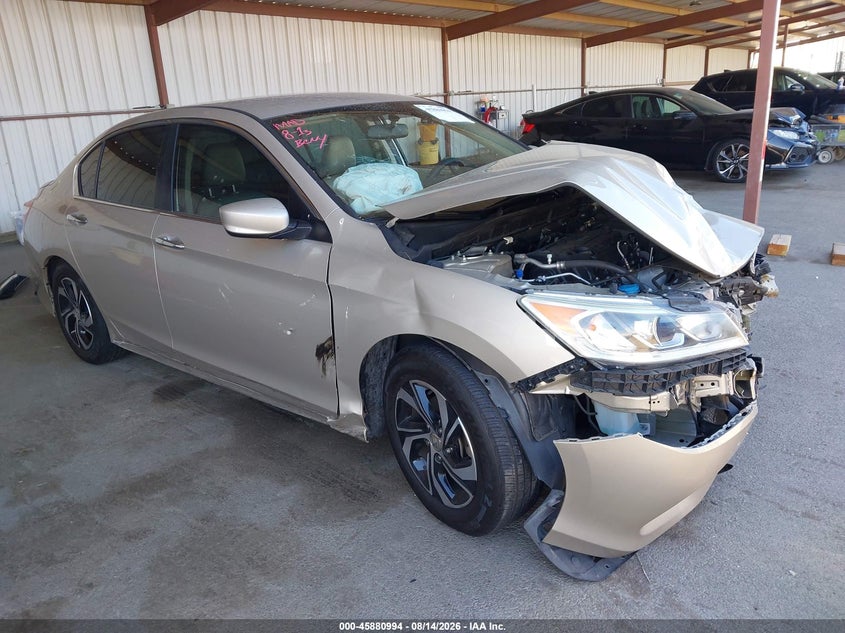 2016 HONDA ACCORD auction photo 1
