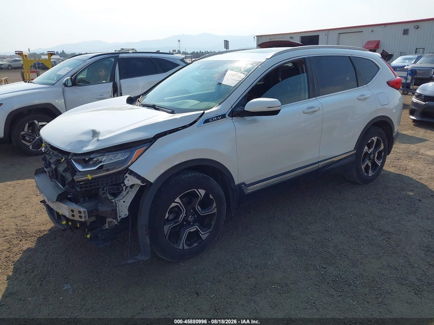 2017 Honda CR-V, Удар ззаду, IAAI, VIN 2HKRW2H93HH626452 — фото 2