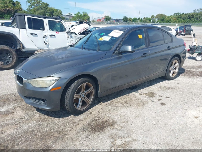 2014 BMW 3ER SEDAN 2.0L I-4 DI, DOHC, VVT, TURBO, 180HP