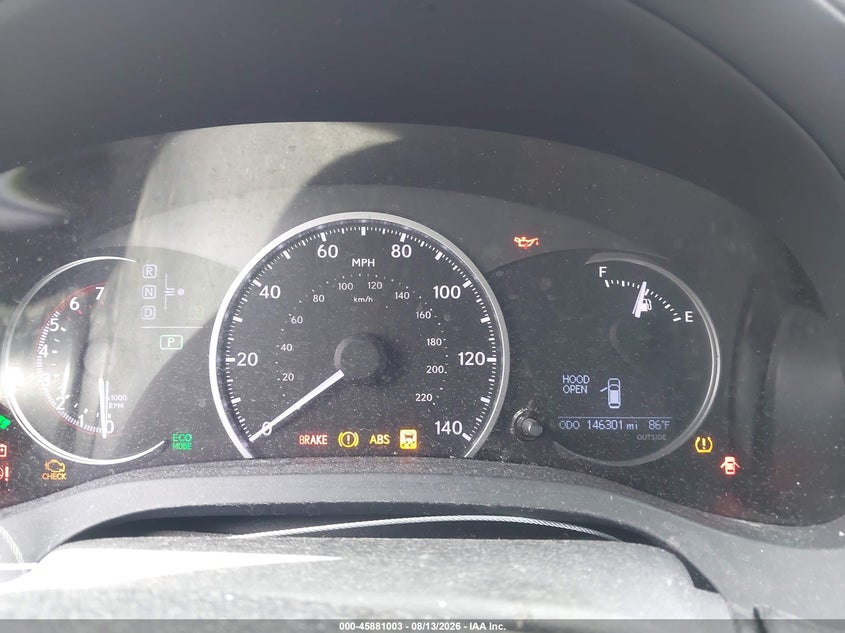 LEXUS CT 200H 2013 VIN JTHKD5BH0D2138935