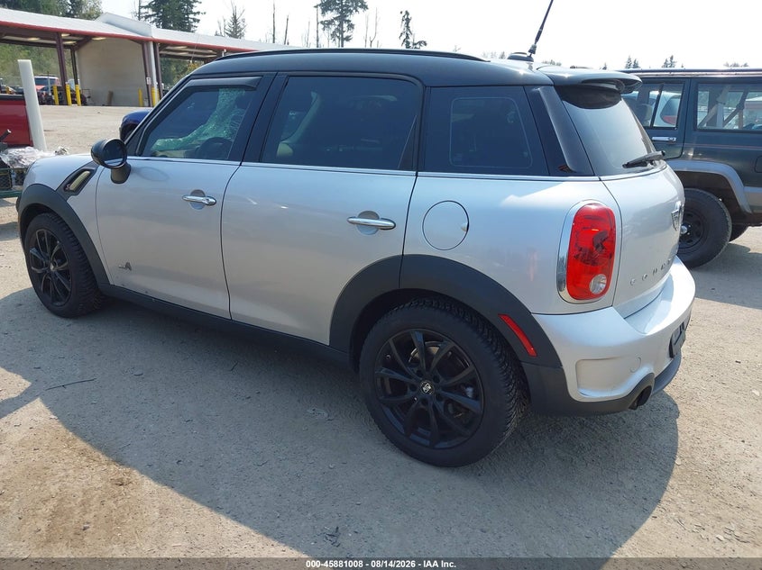 2013 MINI COUNTRYMAN SPORT UTILITY VEHICLE 1.6L I-4 DI, DOHC, VVT, TURBO, 181HP