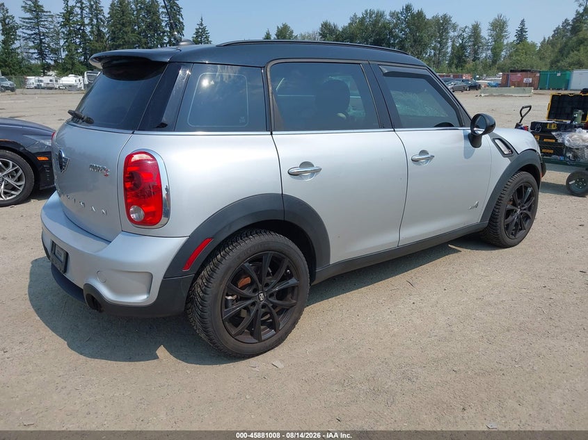 2013 MINI COUNTRYMAN SPORT UTILITY VEHICLE 1.6L I-4 DI, DOHC, VVT, TURBO, 181HP