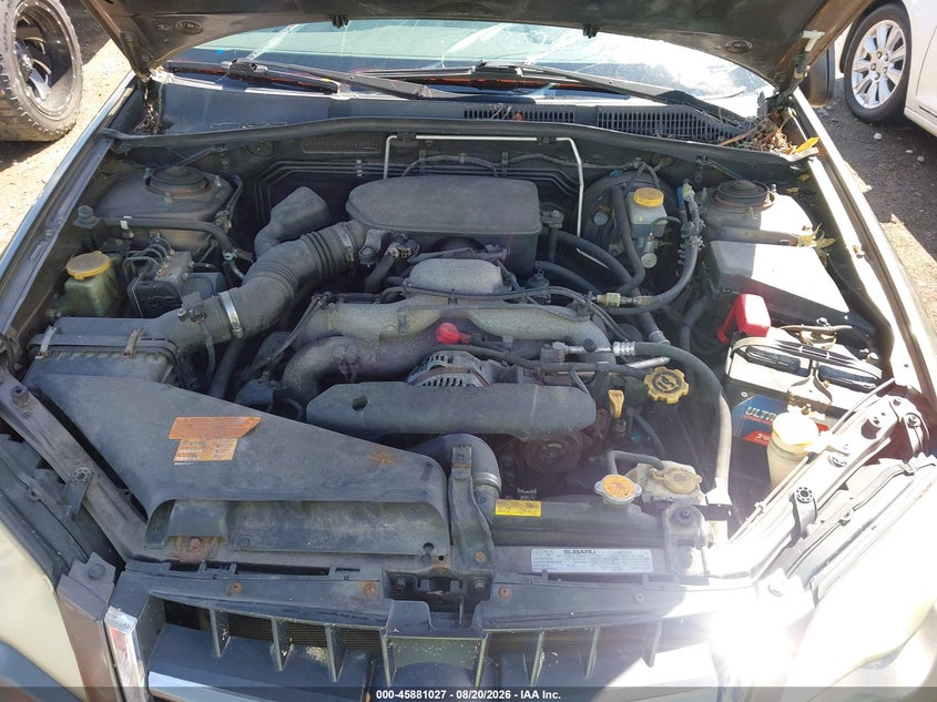 2009 SUBARU OUTBACK WAGON 2.5L H-4 VVT, 170HP