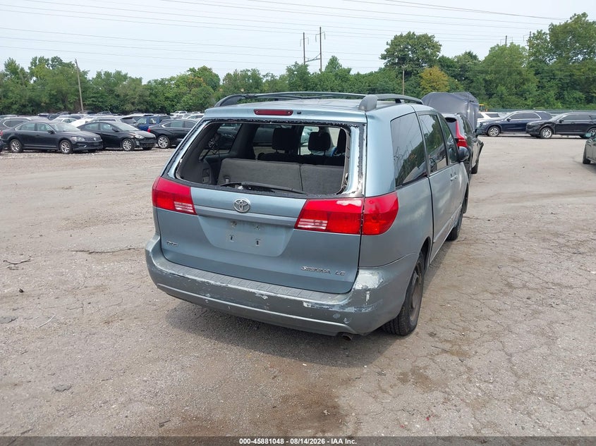 TOYOTA SIENNA 2004 VIN 5TDZA23C94S183925