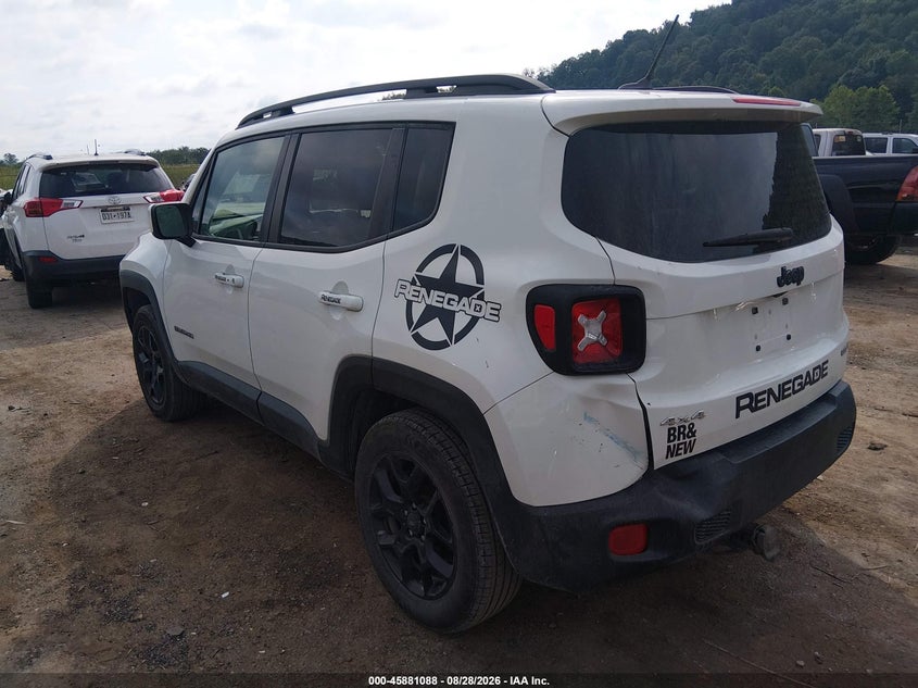 Vin: zaccjbbt3gpd74734, lot: 46380084, jeep renegade latitude 20163