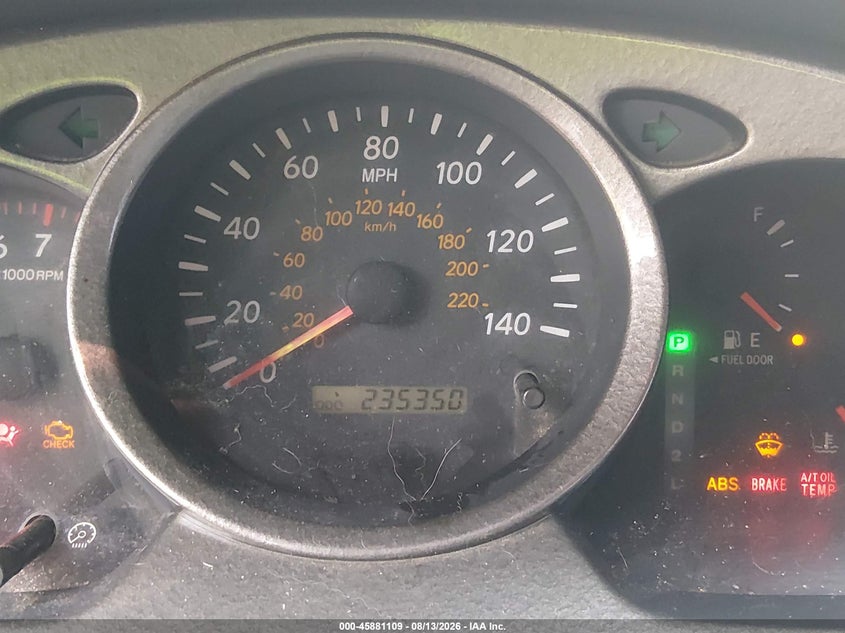2002 TOYOTA HIGHLANDER auction photo 7