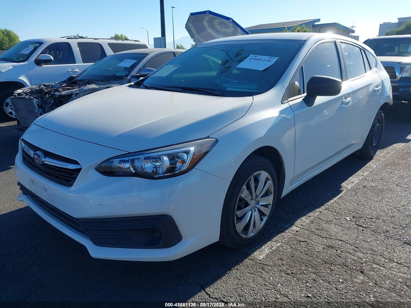 2023 SUBARU IMPREZA HATCHBACK 2.0L H-4 DI, DOHC, VVT, REGULAR , 152HP