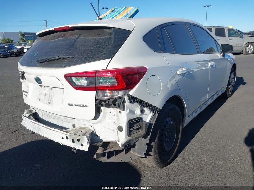 2023 SUBARU IMPREZA HATCHBACK 2.0L H-4 DI, DOHC, VVT, REGULAR , 152HP
