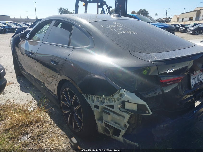 Vin: wby73aw06pfn83506, lot: 46380141, bmw i4 edrive40 20233