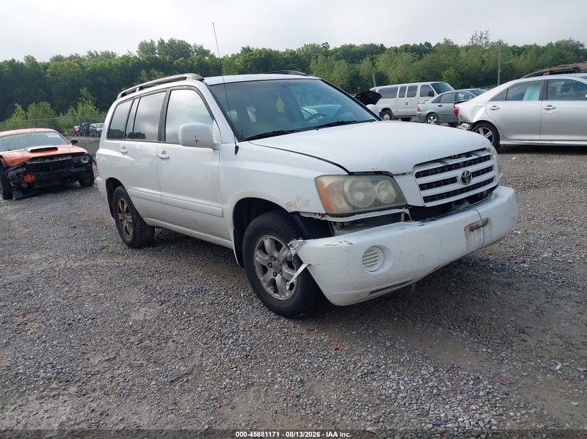 2002 TOYOTA HIGHLANDER auction photo 1