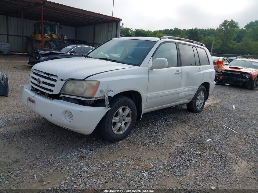 2002 TOYOTA HIGHLANDER auction photo 2