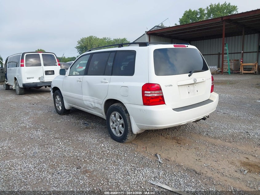 2002 TOYOTA HIGHLANDER auction photo 3