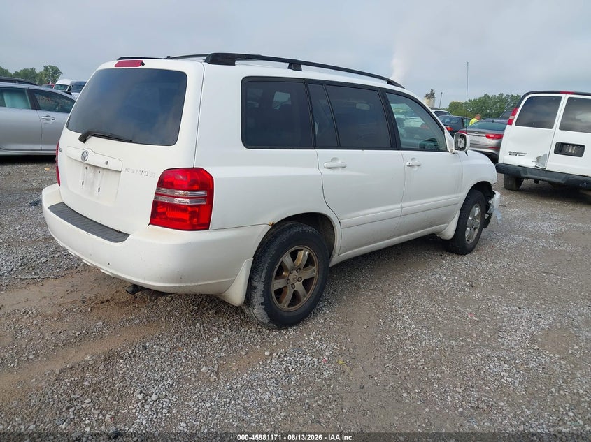 2002 TOYOTA HIGHLANDER auction photo 4