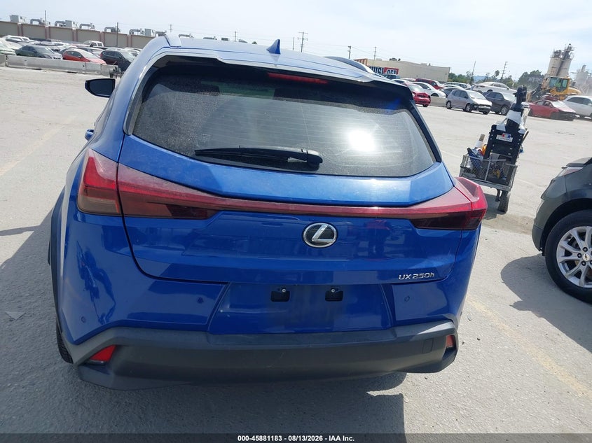 LEXUS UX 250H 2023 VIN JTHX6JBH5P2147160