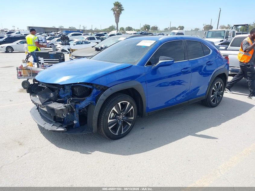 LEXUS UX 250H 2023 VIN JTHX6JBH5P2147160