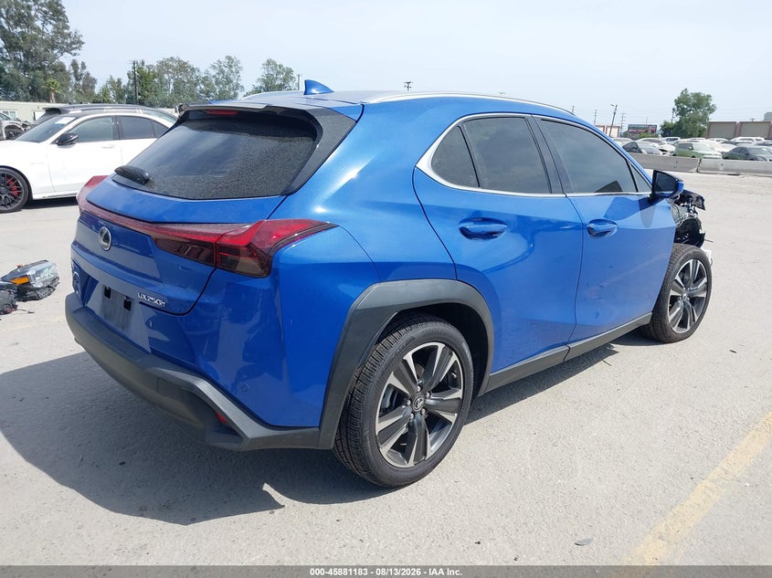 LEXUS UX 250H 2023 VIN JTHX6JBH5P2147160