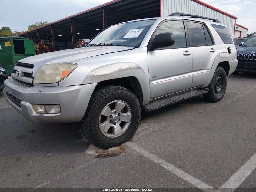 2004 Toyota 4Runner, Front End, IAAI, VIN JTEZU14R240038325 — photo 2