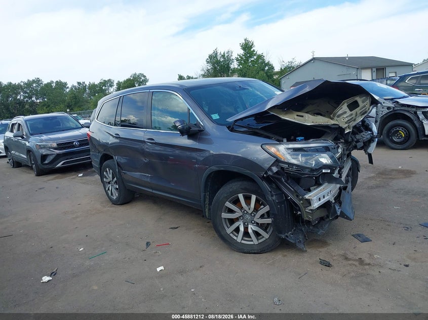 Vin: 5fnyf6h5xmb094836, lot: 46380208, honda pilot awd ex-l 2021 img_1