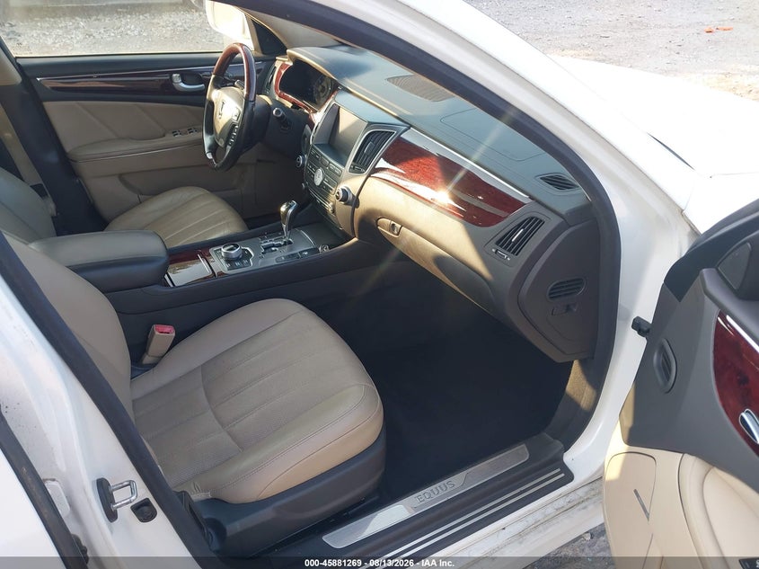 2012 HYUNDAI EQUUS auction photo 5
