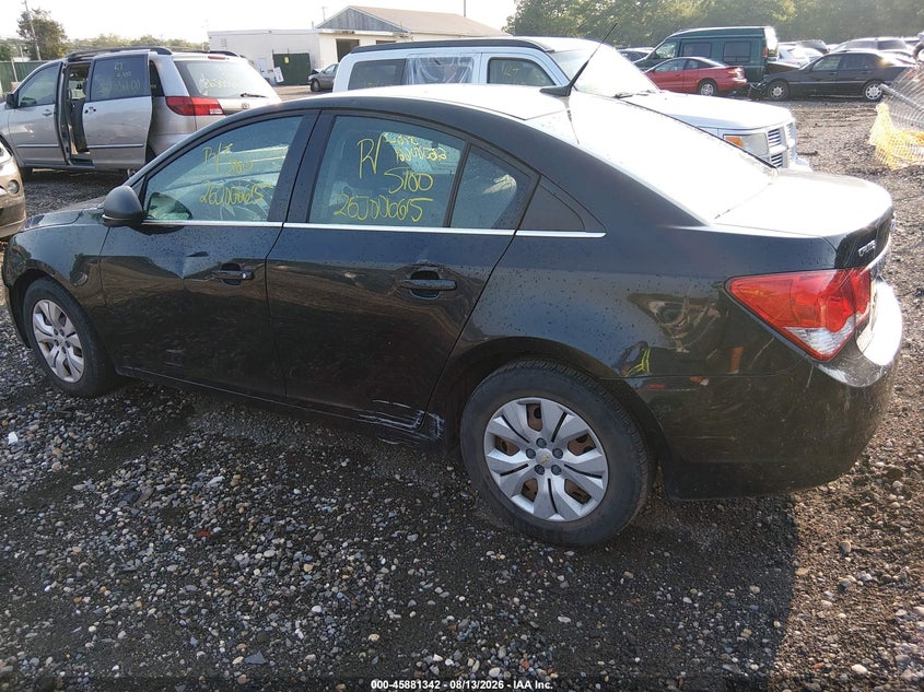 2012 CHEVROLET CRUZE auction photo 3