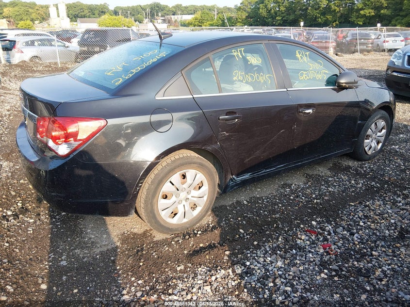 2012 CHEVROLET CRUZE auction photo 4