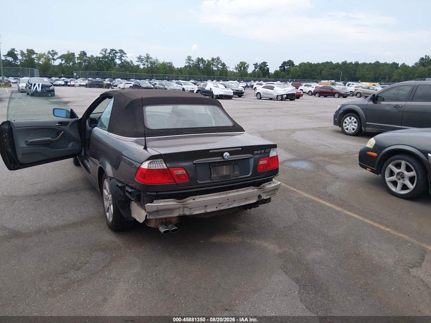 BMW 325CI 2005 VIN WBABW33445PL38567