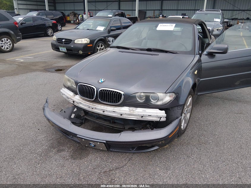 BMW 325CI 2005 VIN WBABW33445PL38567