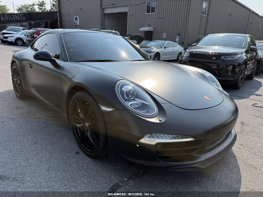 2012 PORSCHE 911 auction photo 1